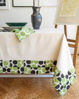Dot Border Tablecloth