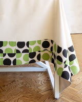 Dot Border Tablecloth