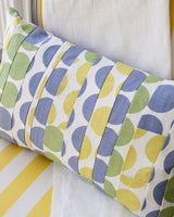 Dot Collage Lumbar Pillow