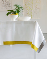 Multi-Color Border Tablecloth